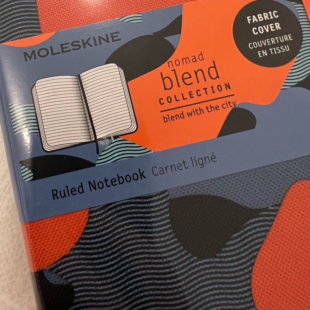 🆕 Moleskine Limited Edition Nomad Blend Collection Fabric Hardcover Notebook - Picture 2 of 3
